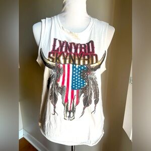 Lynyrd Skynyrd muscle tank with slashed back
